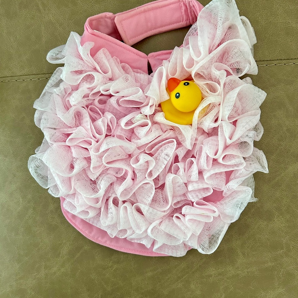 Pink Loofa Dog Halloween Costume